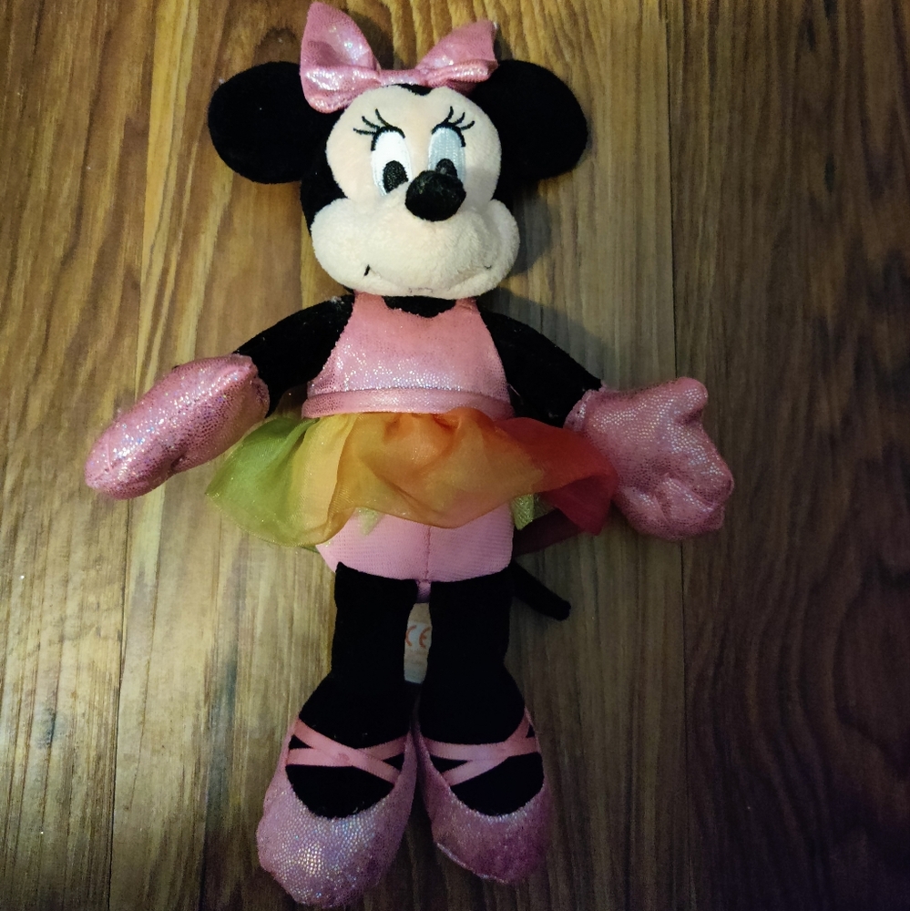 TY Sparkle Minnie Mouse plush